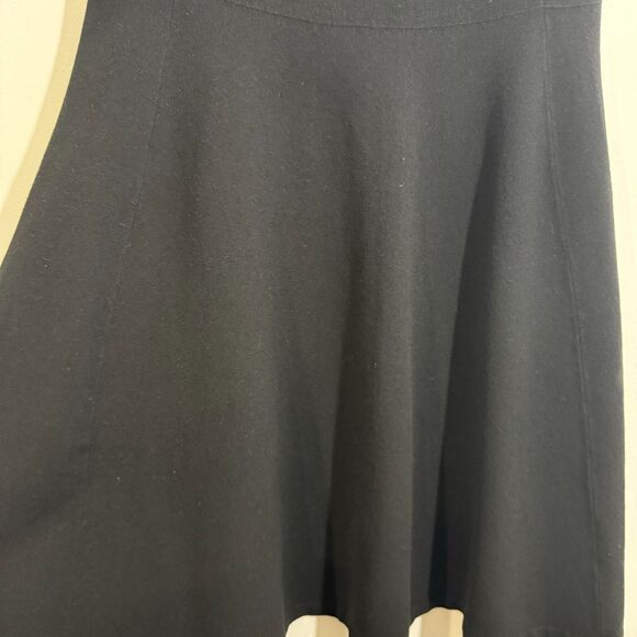 Theory Short Sleeve Square Neck Sweater Dress - Sample Dress S - Picture 4 of 6